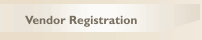 Vendor Registration